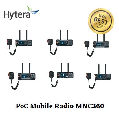 Hytera  MNC360 (6pcs) PoC Mobile Radio