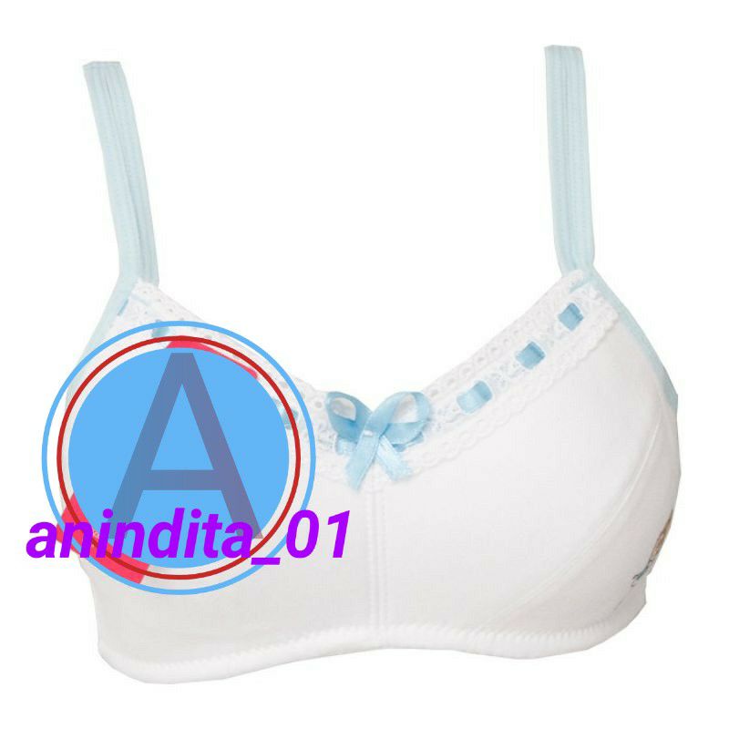 BRA PELAJAR GOLDEN NICK  PUTIH | BH REMAJA | Miniset Remaja busa tipis