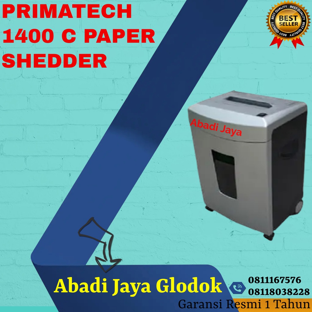 

PRIMATECH 1400C PAPER SHEDDER
