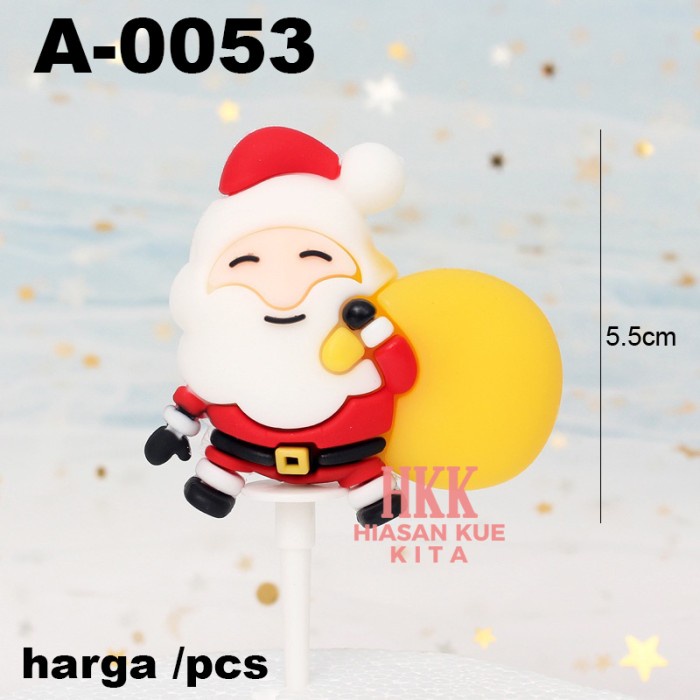 

Toper natal/ Cake topper/ hiasan kue cupcake christmas topper garland