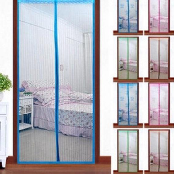Ready Hordeng / Gorden Magnet Jaring Tirai pintu magnetik tirai magnet anti nyamuk kamar tidur murah