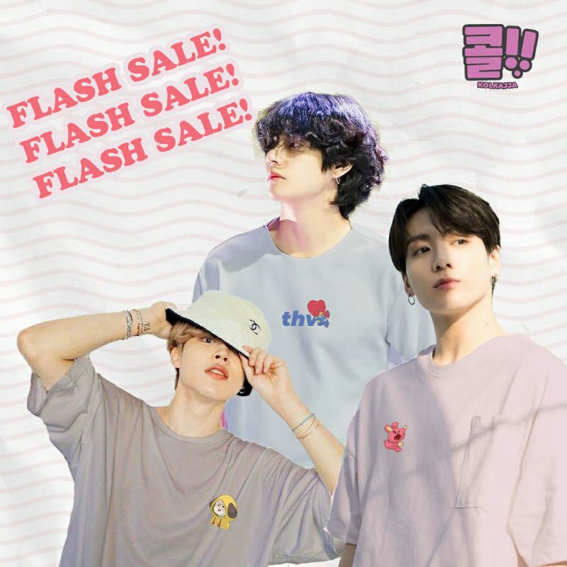 [PROMO] KAOS BTS | BT21 Special Edition | Oversized Tee