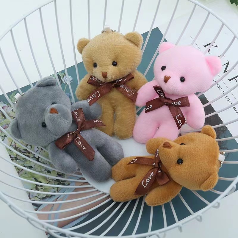 ASIN829 - N05 Mainan Boneka Beruang Mini / Liontin Boneka Beruang / Liontin Gantungan Kunci Hadiah Kecil