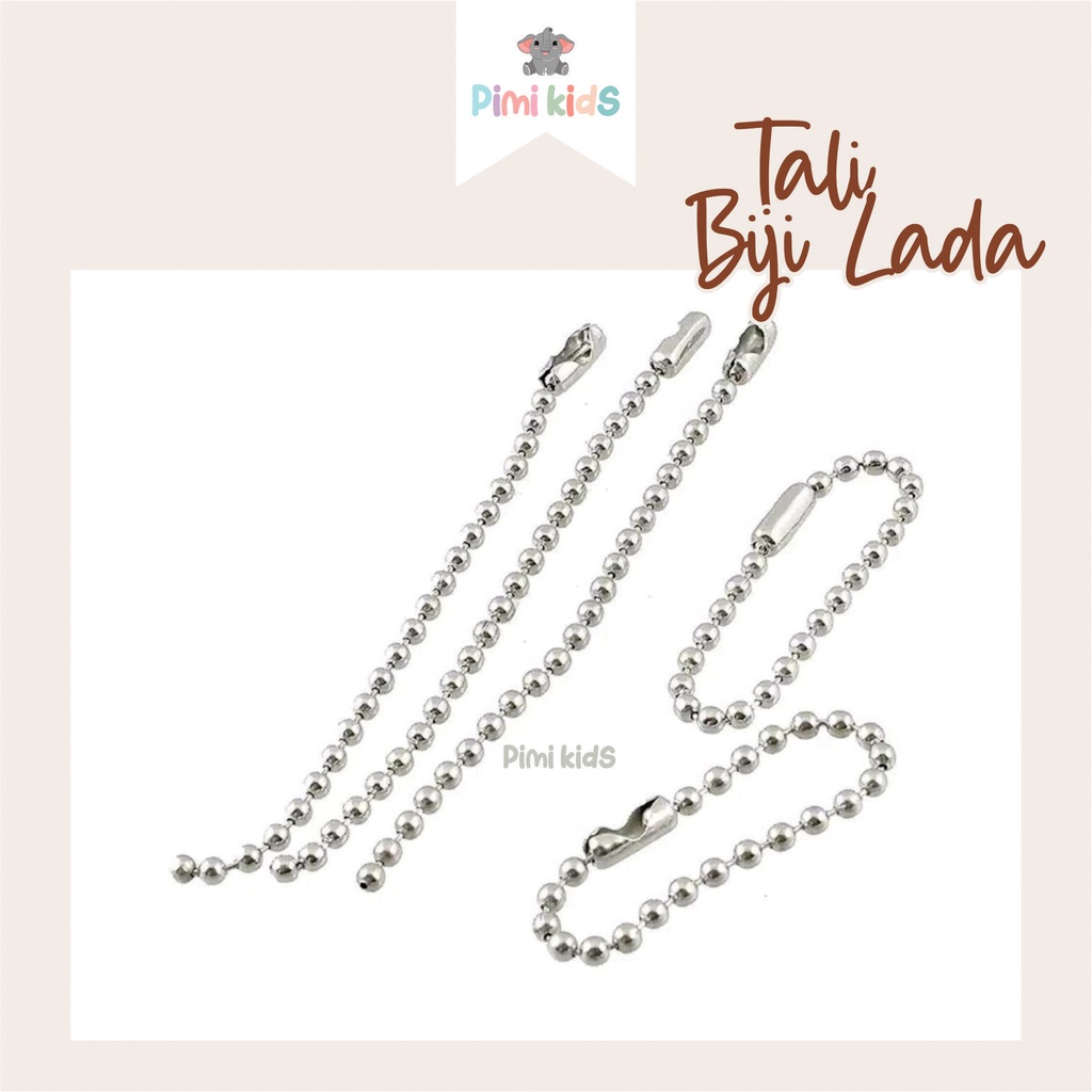 

TALI HANGTAG BAJU ❤ RANTAI BIJI LADA ❤ TALI HANGTAG
