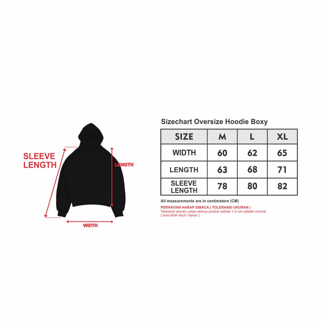 Hoodie Oversize Boxy Colourspace - Dark Noir HD 018 Dark Grey