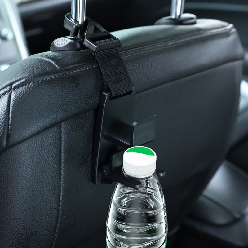 [Grosir] Headrest Tempat Penyimpanan Sandaran Kepala Jok Mobil Kait Organizer Car Vehicle Back Seat Holder Otomotif Interior Organizers Universal Untuk Tas Handbag Pakaian Coat Grocery Bags