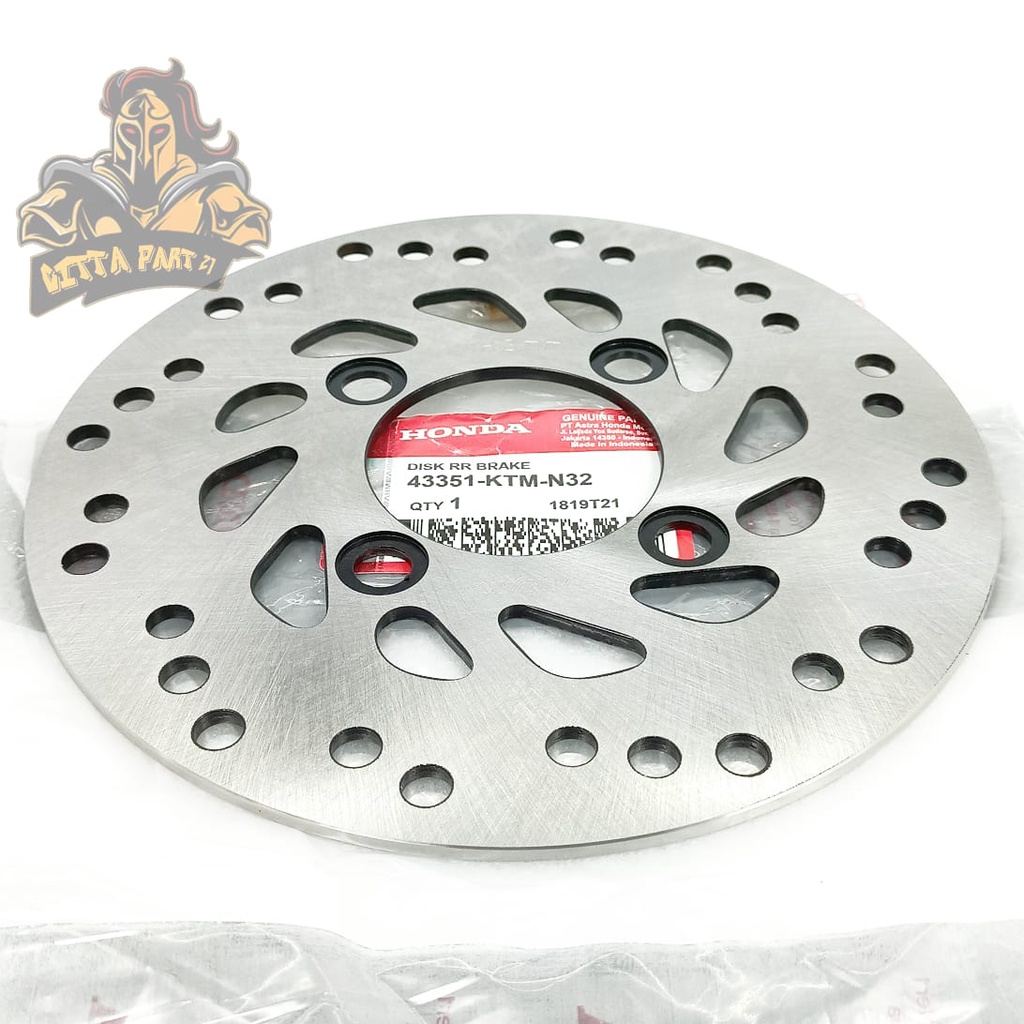 PIRINGAN CAKRAM BELAKANG HONDA KTM KUALITAS ASLI ORIGINAL HONDA AHM PRESISI AWET TIDAK KARATAN SUPRA X125 BLADE