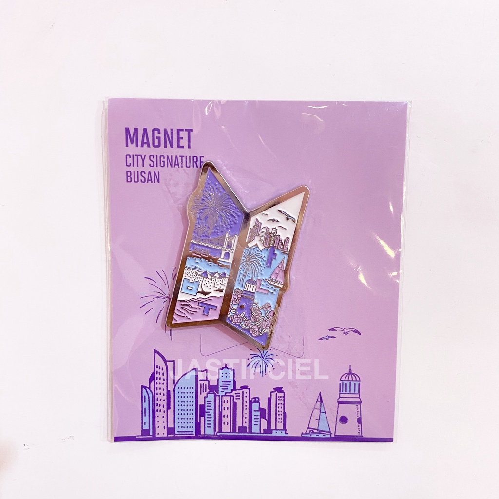 YTC In BUSAN Magnet City Signature Busan - BTS
