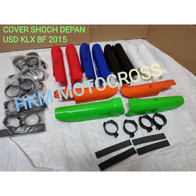 Cover shock klx bf Cover shock klx dtrakter klx dtracker tutup sok depan klx 150 bf 2015 Cover usd k