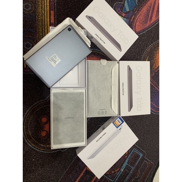 Samsung Tab A7 lite New open box [ram 3/32gb] 4g resmi sein