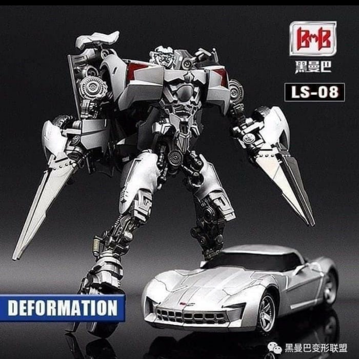 BmB LS-08 Sideswipe Corvette Assassin aka sidearm Transformers MPM