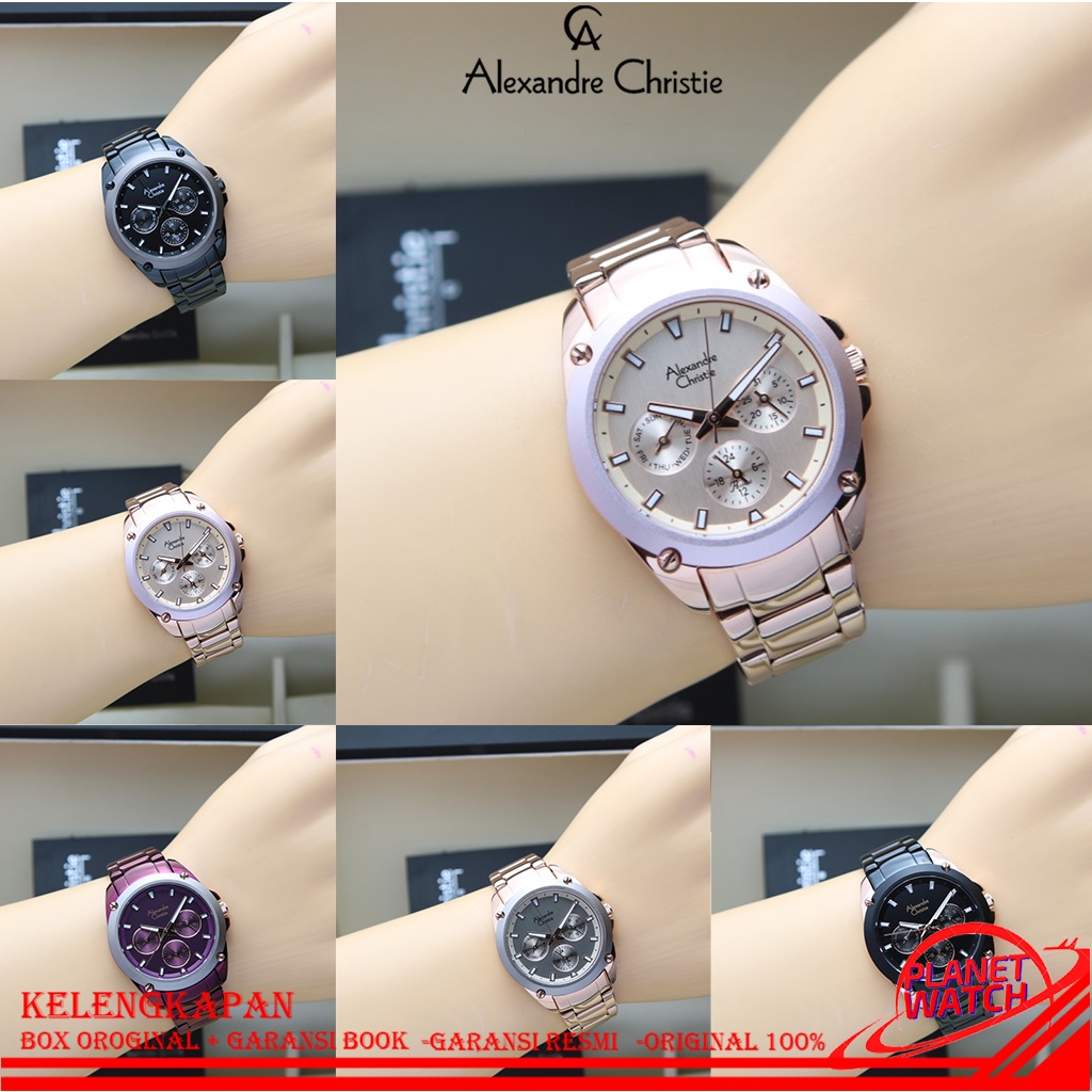 ALEXANDRE CHRISTIE JAM TANGAN WANITA JAM TANGAN ORIGINAL JAM TANGAN WANITA AC JAM TANGAN  ALEXANDRE 