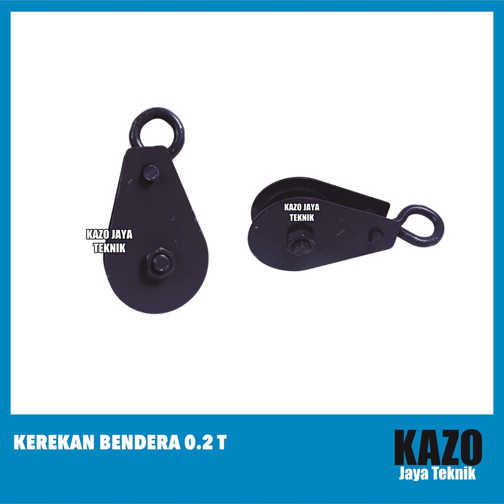 Kerekan Bendera 0,2 T /Katrol Kerekan Mini