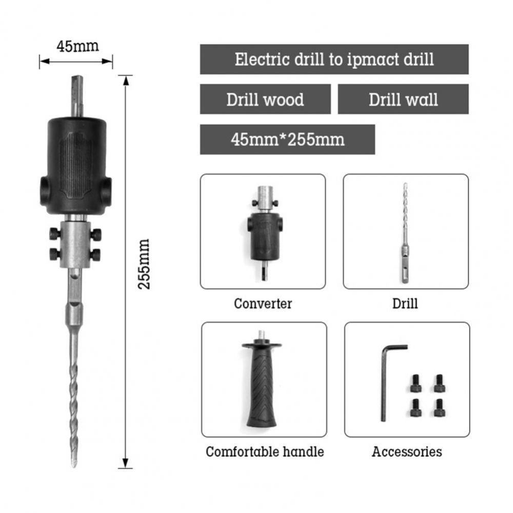 Kit Kepala Konversi TOP Kit Woodworking Tools Obeng Mata Gergaji Power Tool Aksesoris Adaptor Untuk Bengkel