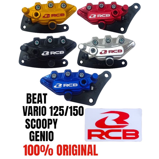 KALIPER/CALIPER RCB S SERIES ORIGINAL RCB VARIO 125/150 BEAT FI SCOOPY FI GENIO BEAT POP BEAT STREET