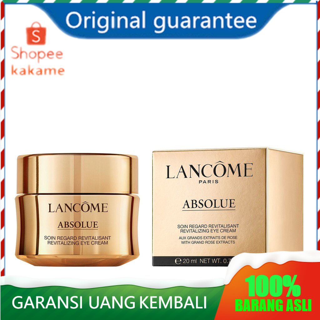 Lancome Jing Chun Bright Eye Cream 20ML Absolue Revitalizing Eye Cream with Grand Rose Extracts 20ml