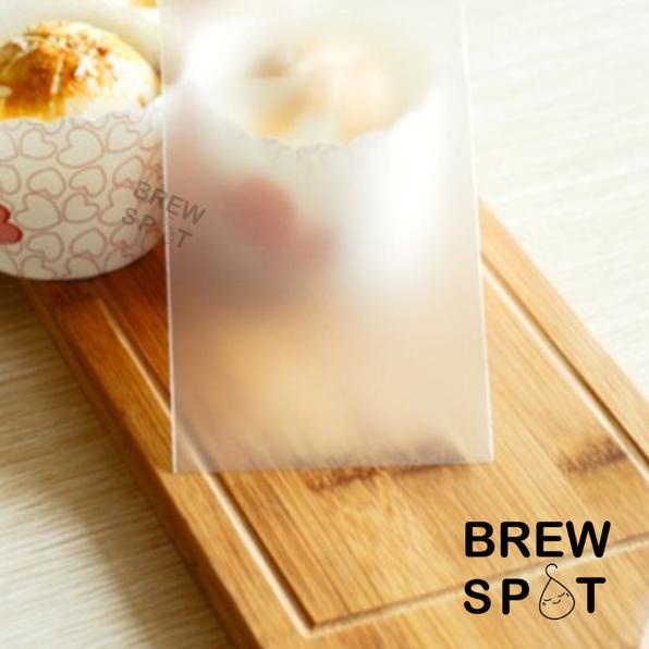 

Plastik Transparant Doff dengan Perekat - Plastic for Cookies 14x14 cm