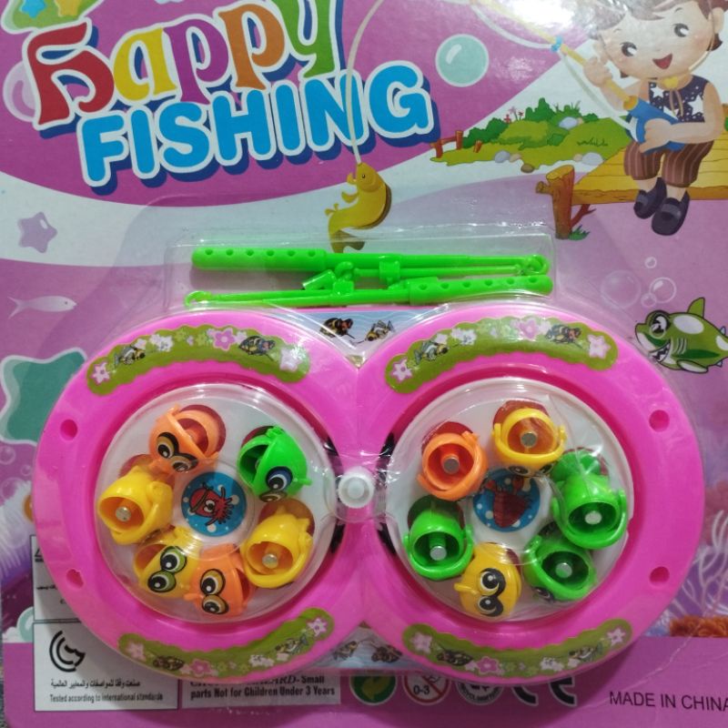 Mainan Fishing Game/Mainan Pancing Putar Manual Murah