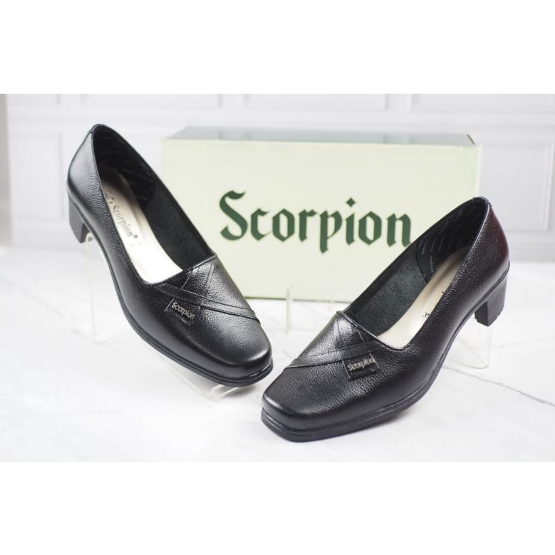 SEPATU KULIT WANITA SCORPION 3478 ASLI ORIGINAL