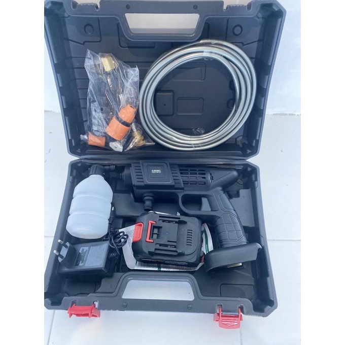 Jet Cleaner Baterai 48Vf Alat Cuci Mobil Tanpa Kabel