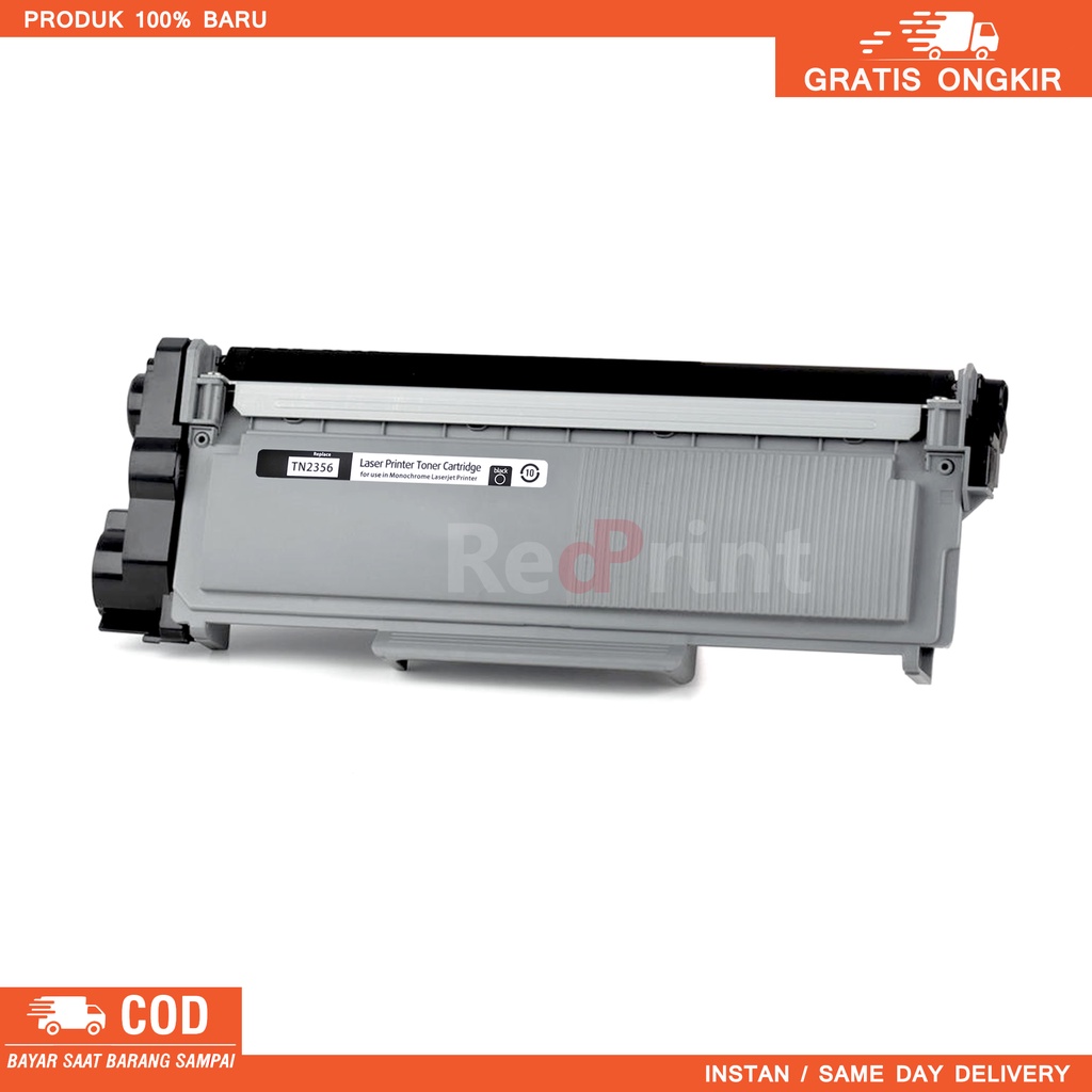 Toner Cartridge Compatible TN2356 untuk printer Brother DCP-L2540DW, MFC-L2700D, L2700DW, L2740DW, HL-L2360DN, L2365DW