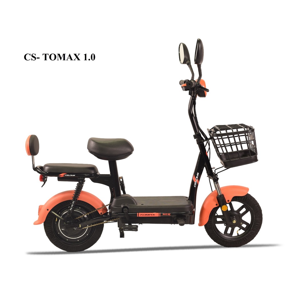Sepeda Motor Listrik CELCIUS TOMAX 1.0 Electric E Bike , sepeda listrik murah , motor listrik murah