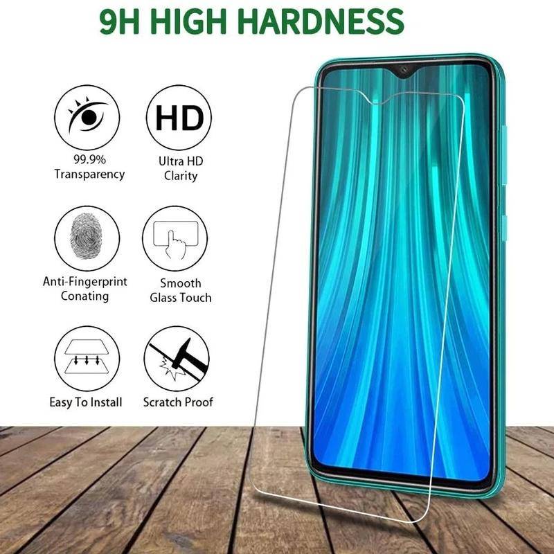 REDMI 3pcs Pelindung Layar Tempered Glass Untuk Xiaomi Note 10 10S 11S Pro 5G 8 9 9T 10 10T 11i 11T Poco M4 X4 Pro Lite SE 5G