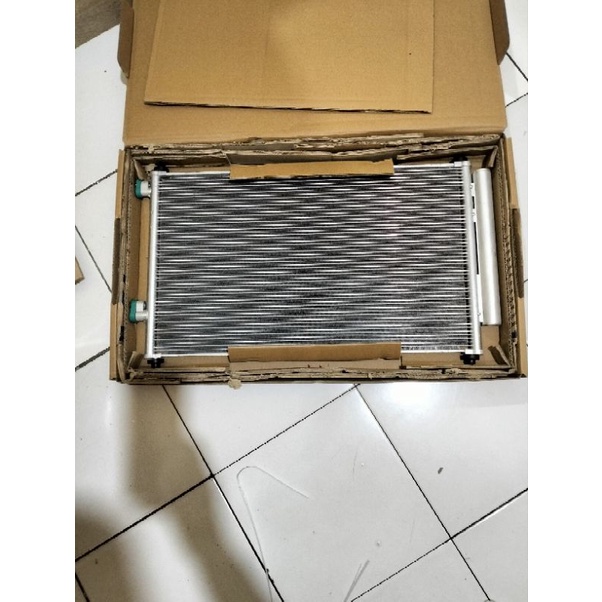 kondensor AC mobil Honda brio
