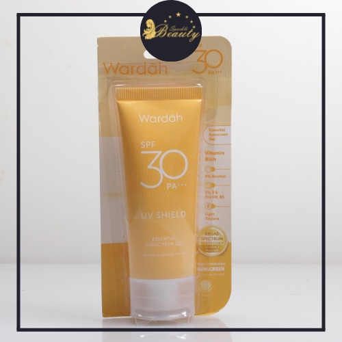 Wardah UV shield SPF 30 Sunscreen 40ml/ORIGINAL/suncreen spf 30/tabir surya wajah/tabir surya wardah