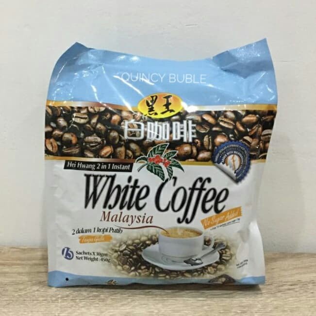 

WHITE COFFEE HEI HWANG 2IN1 NO SUGAR ADDED