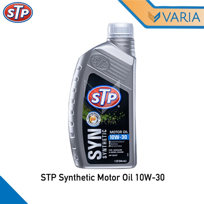 STP Synthetic Motor Oil 10W-30 946 ml Oli Mesin Mobil Matic Manual