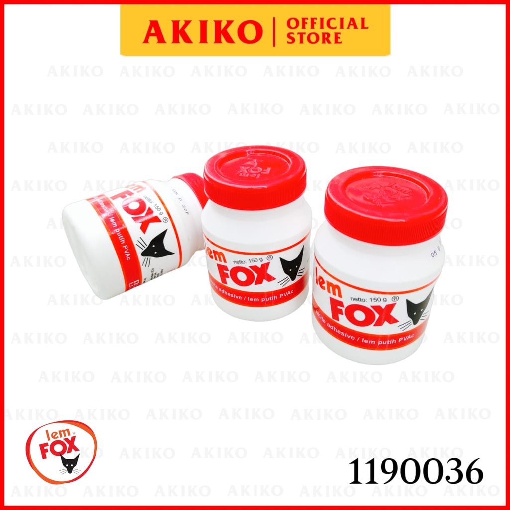 

Lem Fox Botol 150 Gram
