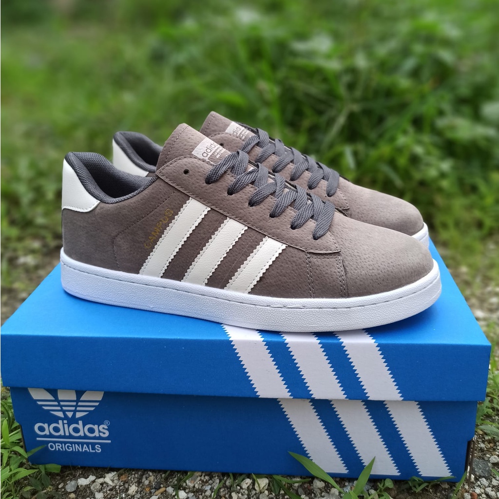 SEPATU COWOK SNEAKERS ADIDAS CAMPUS REMAJA KEKINIAN KEREN MADE IN INDONESIA