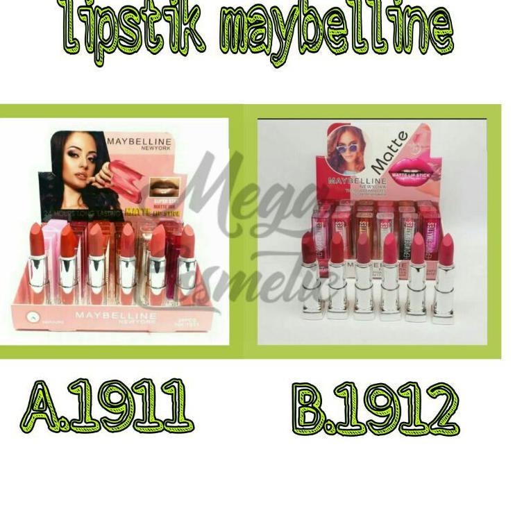 ㊋ [PER LUSIN] LIPSTIK REVLON MATTE / Lipstik revlon H/s 606 HOT ITEM 3790 ❅