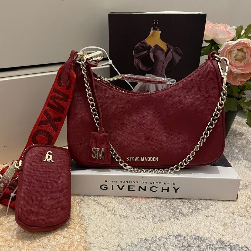 Steve madden  bvital-s crossbody phoucette wine sale