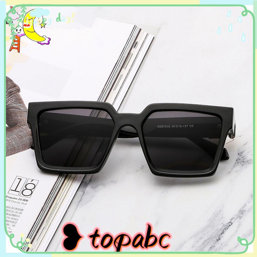 Kacamata Hitam Bentuk Kotak Gaya Retro