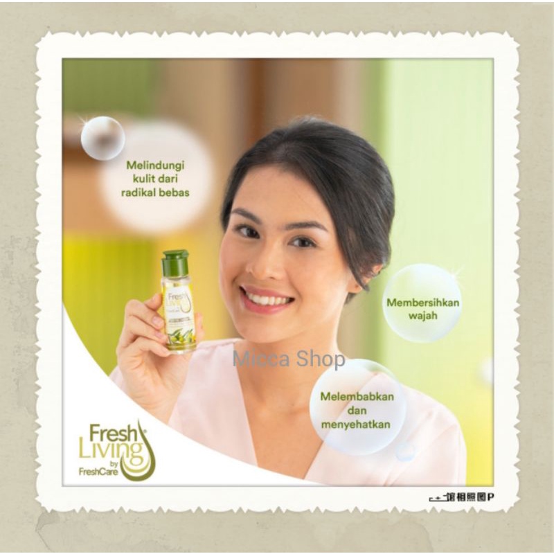 Freshliving minyak zaitun 50ml / zaitun / body oil / zaitun oil / minyak pijit