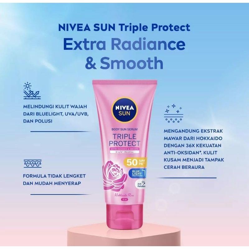 ☘️Yuri Kosmetik☘️ NIVEA SunsBlock Spf 50/PA+++ / SPF 33 PA+++ 100mL