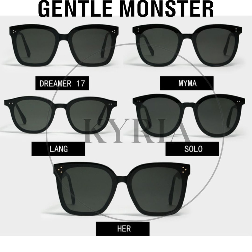 kacamata sunglasses pria wanita kacamata hitam korea her / tomy / myma / Kuku / Bibi /solo /lang