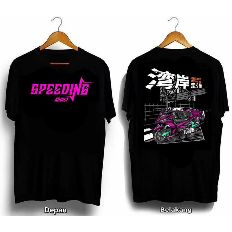 T-shirt Speeding Addict X Maxstreet