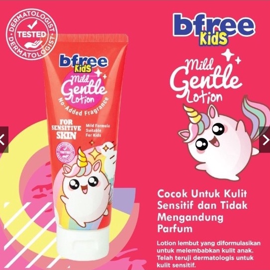 Bfree Kids Lotion | Tekstur Lembut | Essential Oil 100ml