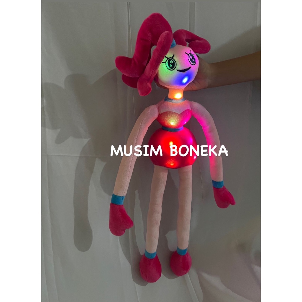 Terbaru mainan boneka mommy long legs huggy playtime chapter 2 LED ukuran 63 cm