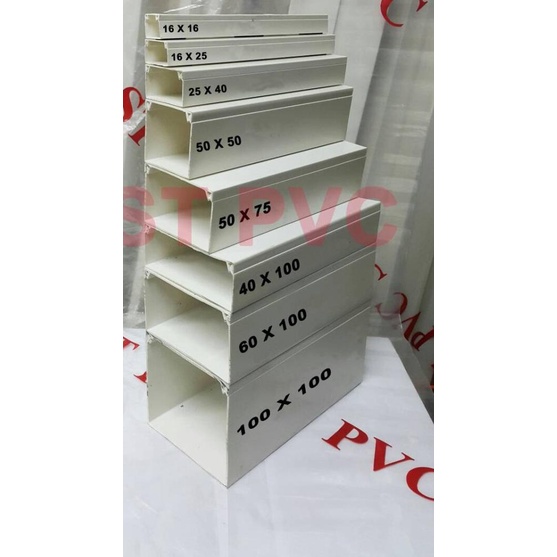 kabel duct / trunking 100x100