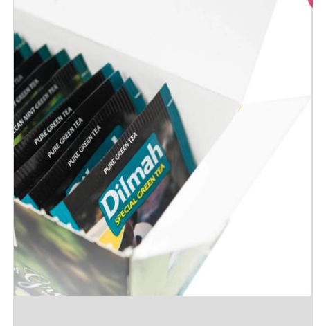 

Dilmah Green Tea Pure Green (Kemasan Foil Envelope 100 sachet)