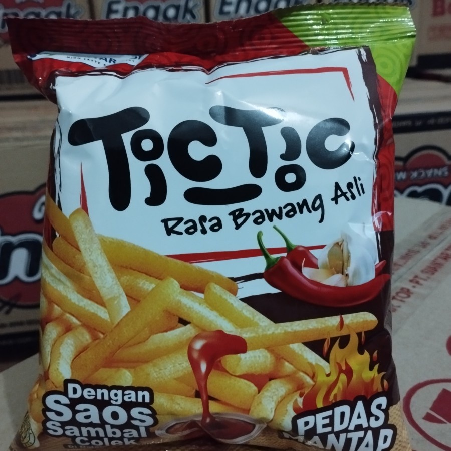 

siantar top tic tic rasa bawang asli dengan sambal colek 20gr