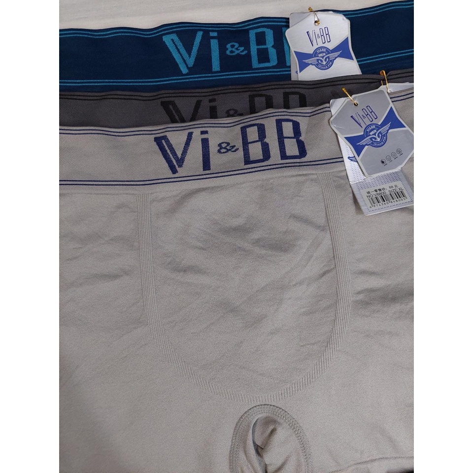 3 Pcs Celana Boxer VI BB Rajut Seamles Impor Celana Dalam Pria Boxer VI BB VBB Seamless Tanpa Jahitan