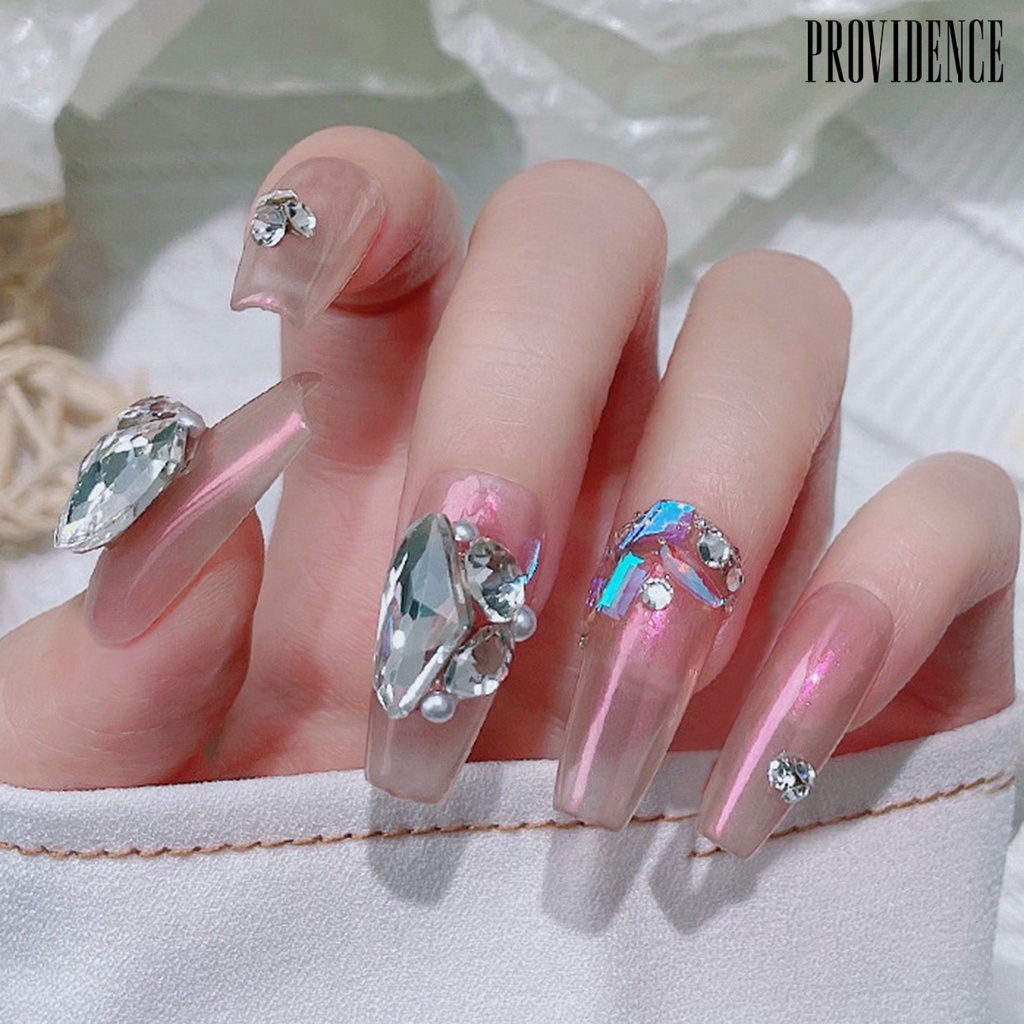 30pcs Kristal Berlian Imitasi Bentuk Tetesan Air Kupu-Kupu Hati Untuk Dekorasi Nail Art Butterfly