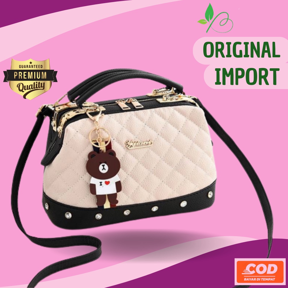 Tas wanita import premium ibu kondangan pesta tenteng handbag
