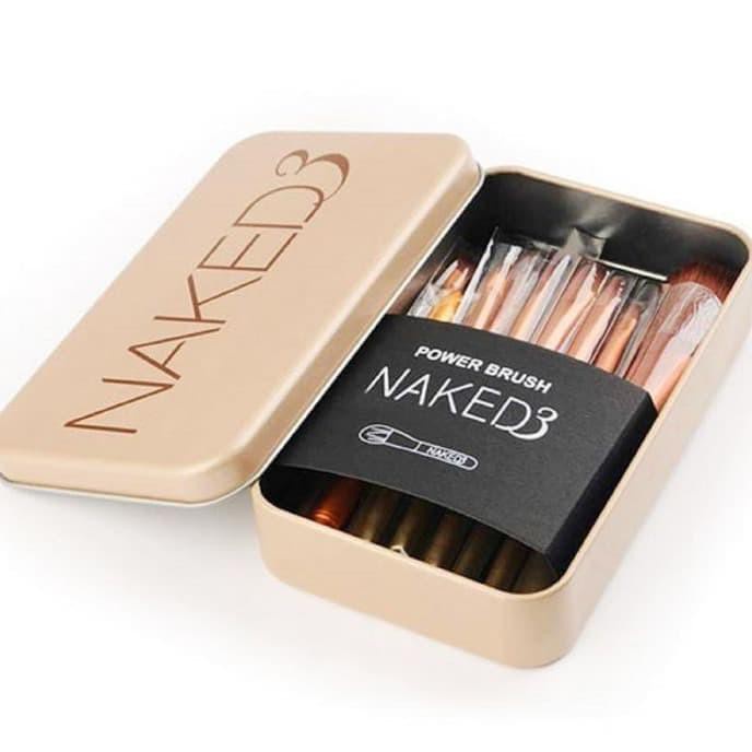 Takarai Kuas Set Naked 5 isi 12 Brush Alat Make Up Lengkap