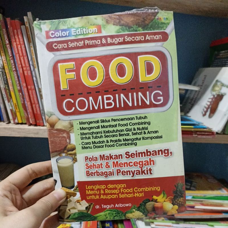 Buku Food Combining Teguh Aribowo original